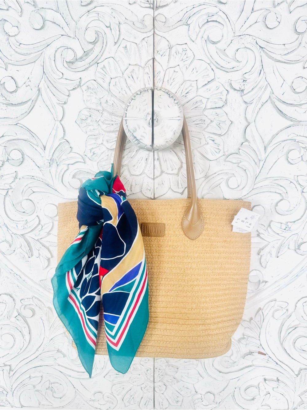 Straw Tote Bag - Beach Vacay - Resort Wear - Cruise Ready - Travel Bag